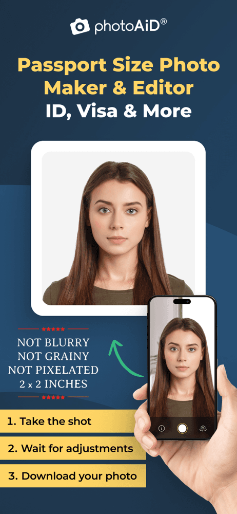 Passport Photo - PhotoAiD screenshot 1