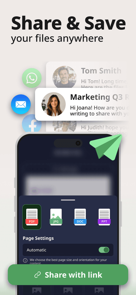 Scan to PDF-Document Scanner screenshot 3