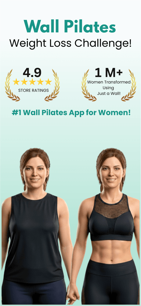 Wall Pilates Challenge & Fit screenshot 1