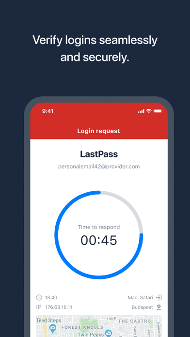 LastPass Authenticator screenshot 2