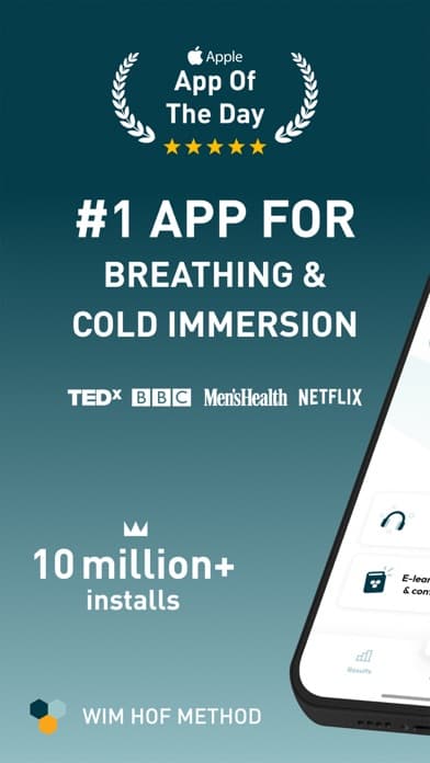 Wim Hof Method: Breathwork screenshot 1
