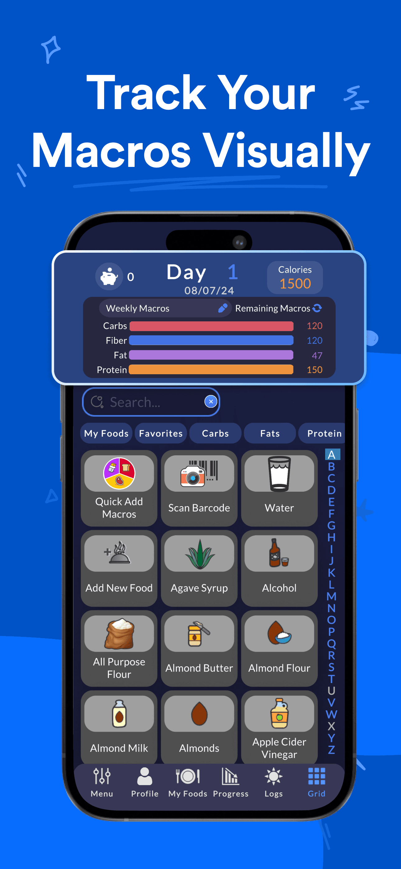 Stupid Simple Macro Tracker screenshot 1