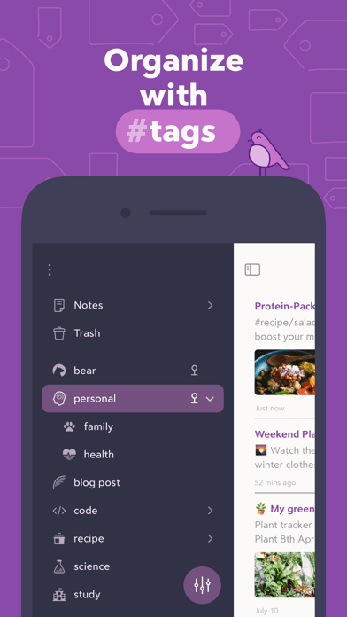 Bear - Markdown Notes screenshot 2