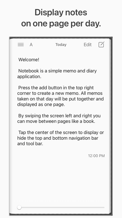 Notebook - Diary & Journal App screenshot 2