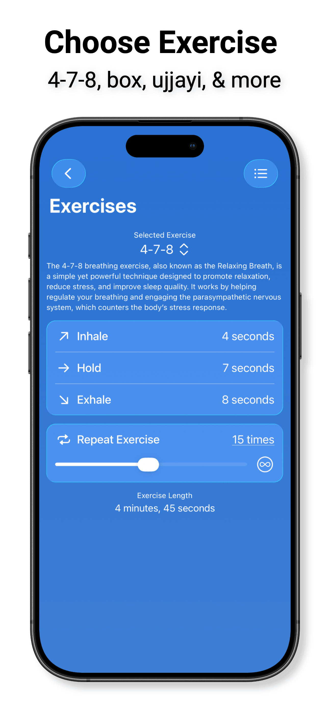 iBreathe – Relax and Breathe screenshot 2