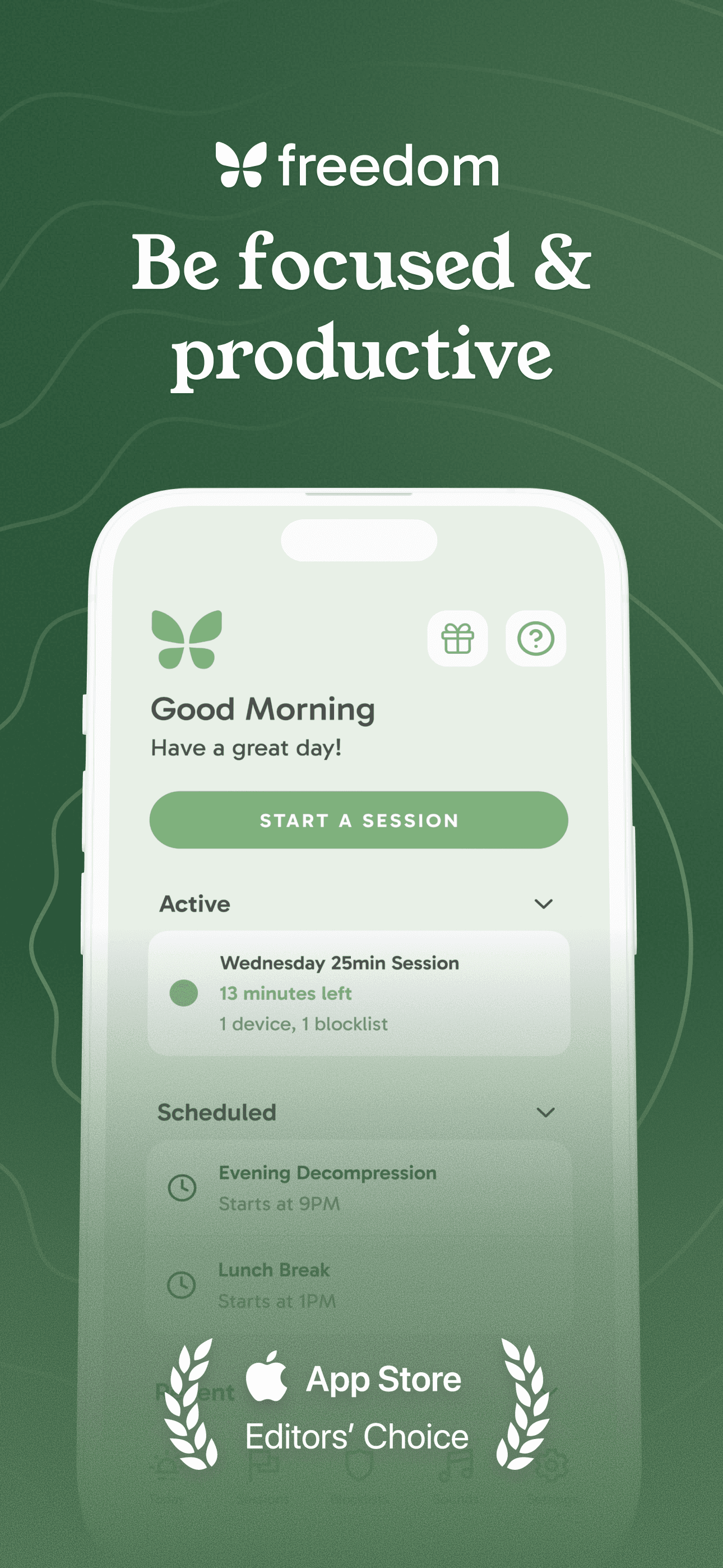 Freedom: Screen Time Control screenshot 1