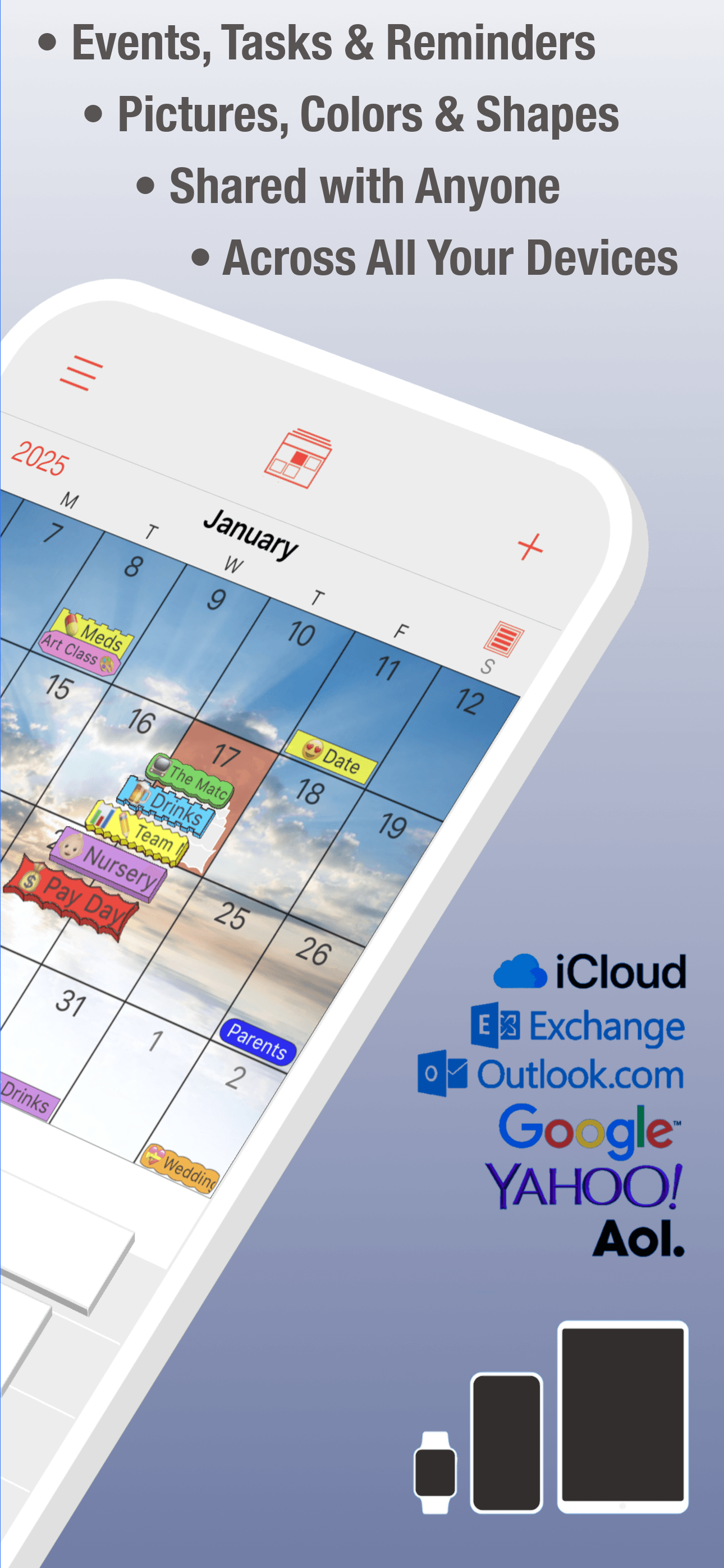 PocketLife Calendar screenshot 2