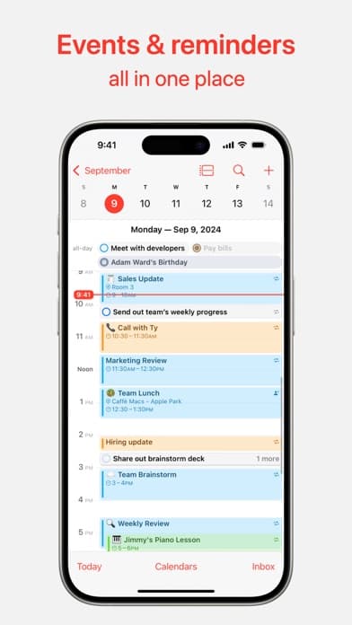 Calendar screenshot 1
