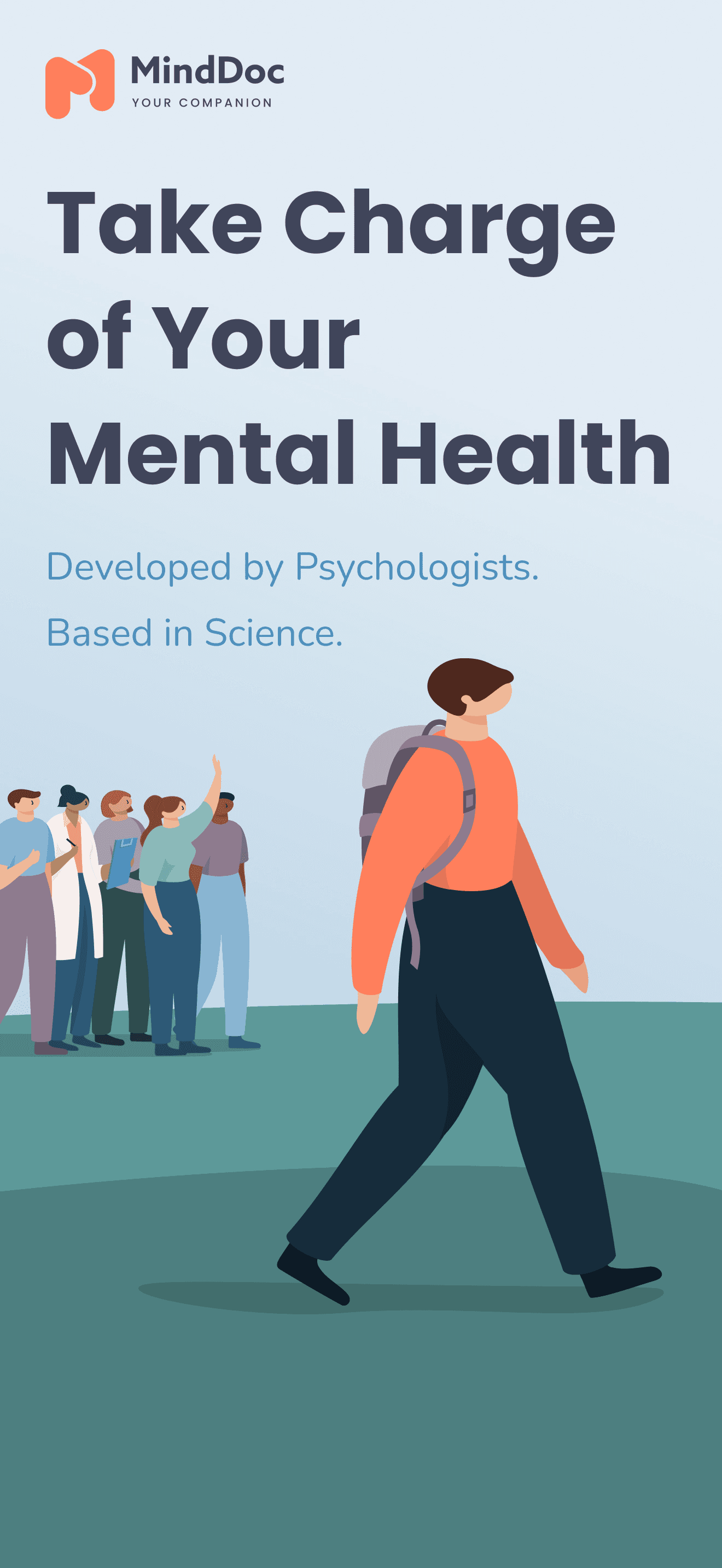 MindDoc: Mental Health Support screenshot 1