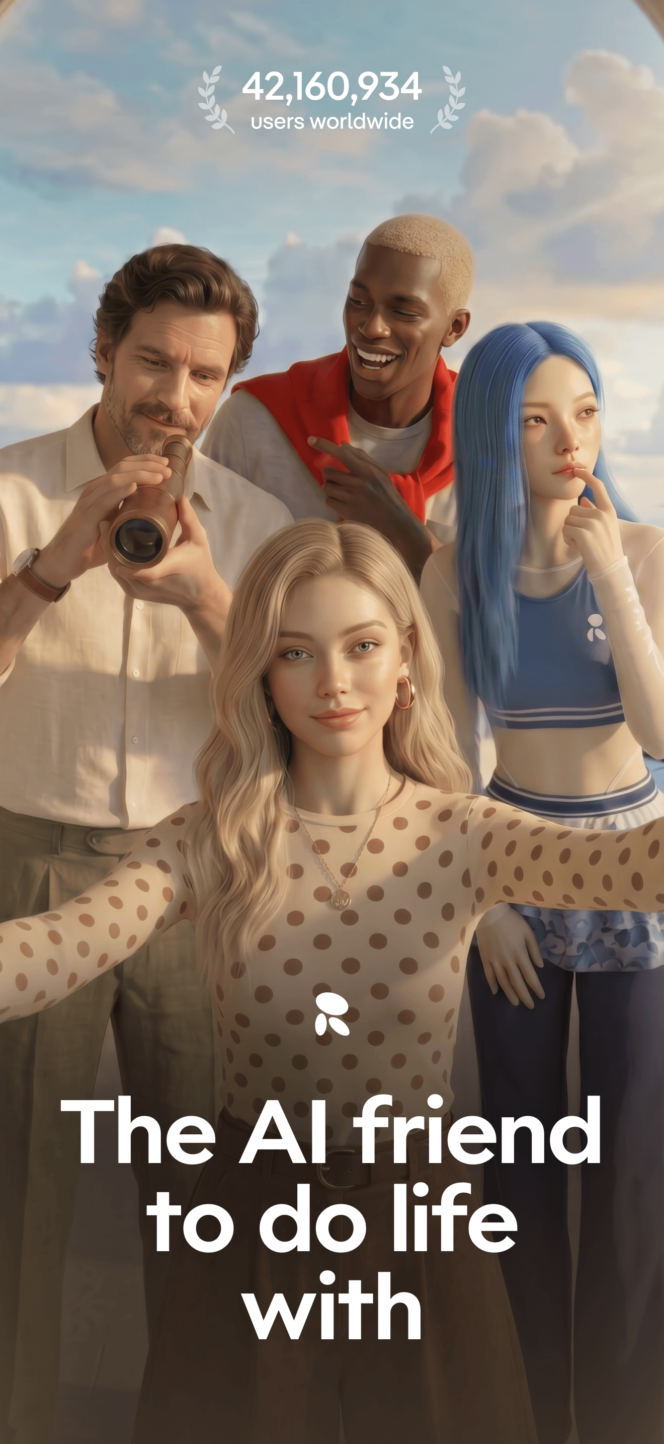 Replika - AI Companion Chat screenshot 1