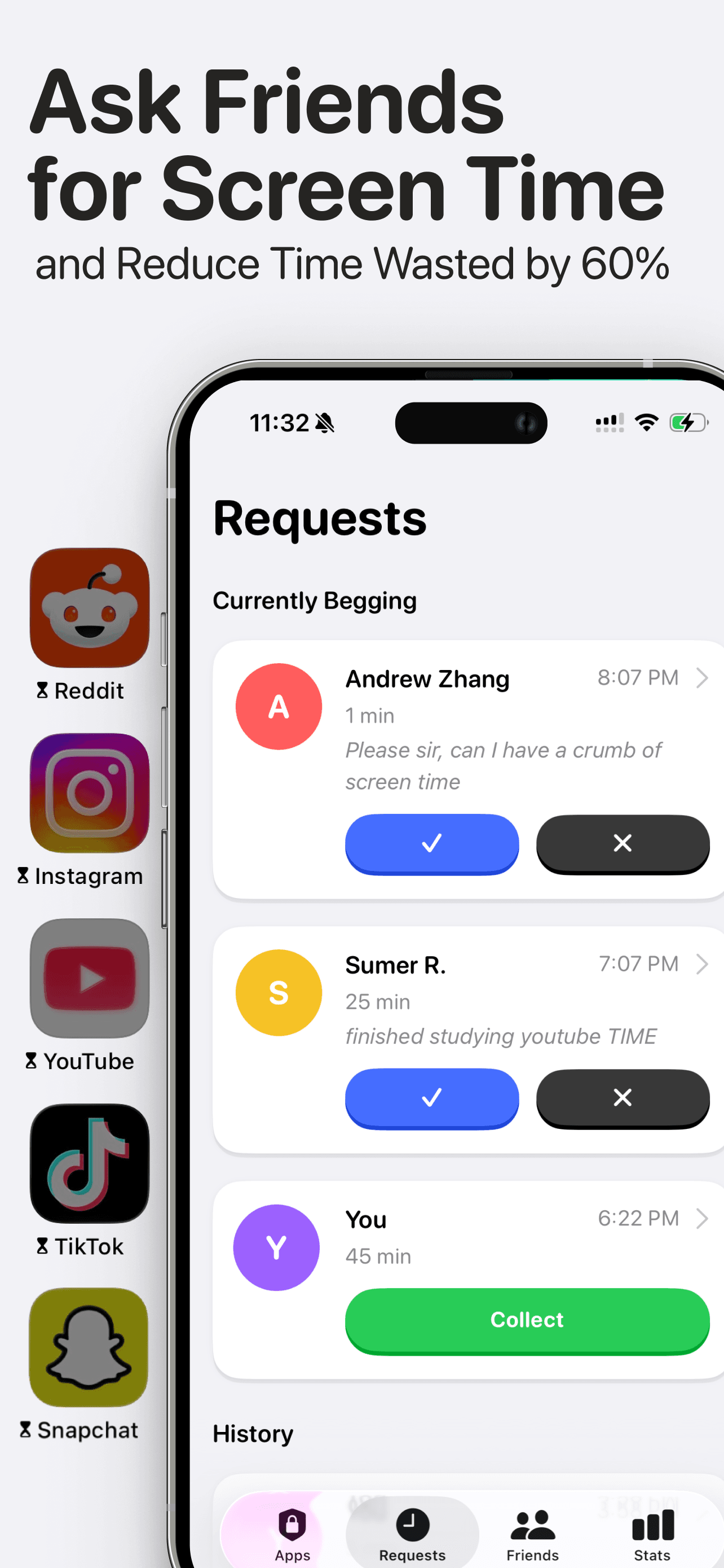 Friend Controls: Screen Time screenshot 1