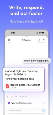 Spark Mail: AI Email Assistant screenshot 2
