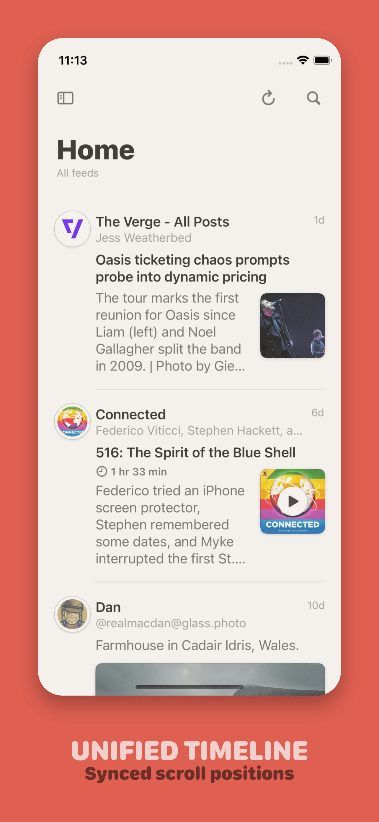 Reeder. screenshot 2