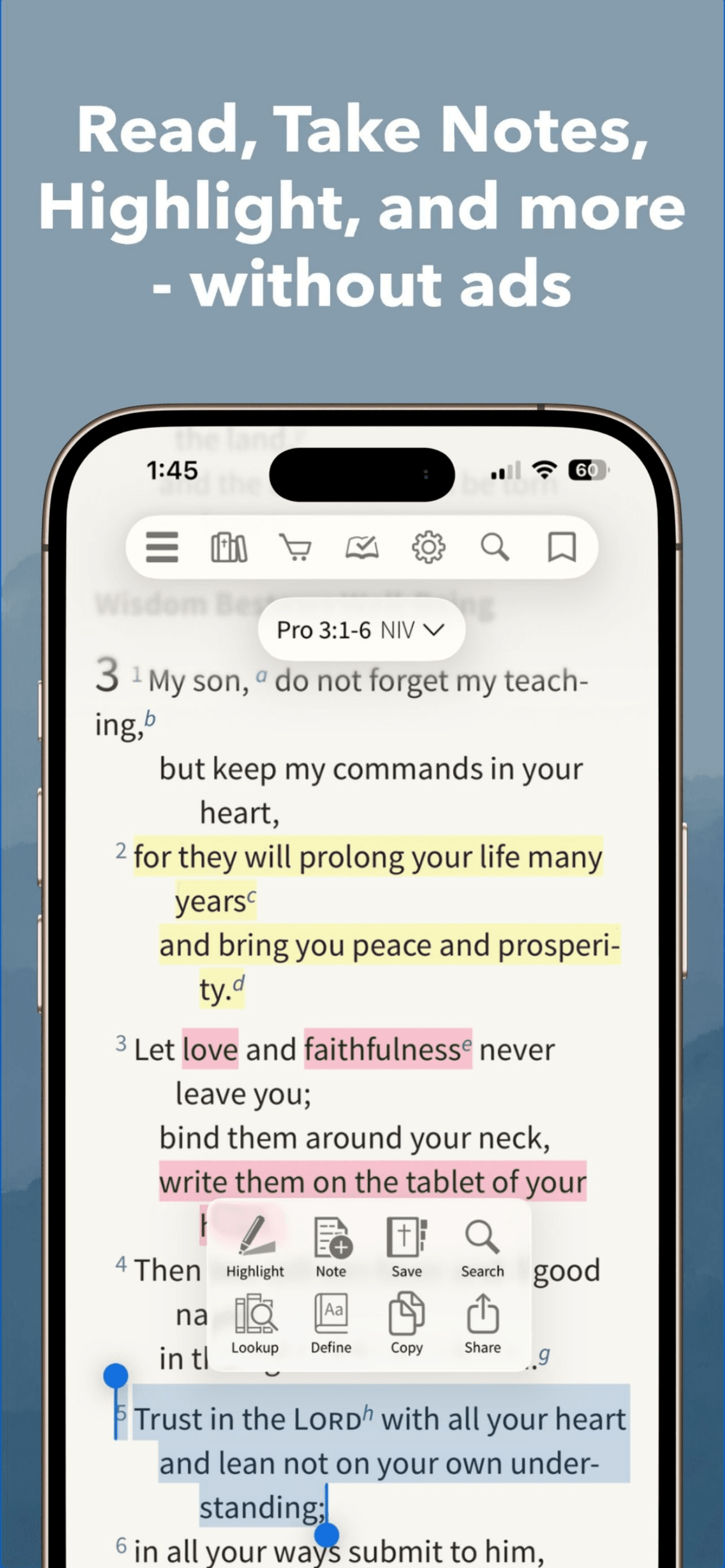 NIV Bible App + screenshot 1