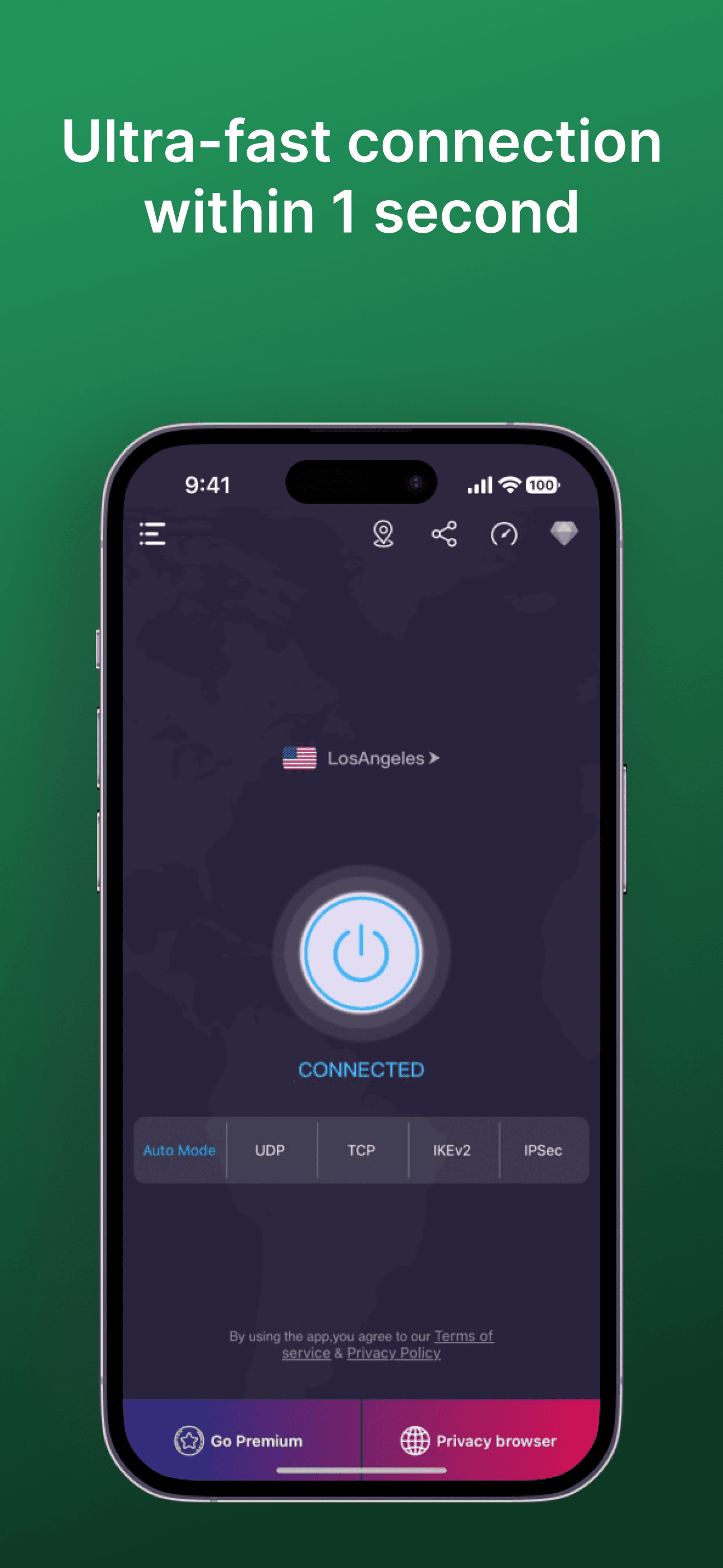 VPN - Fast VPN Proxy screenshot 1