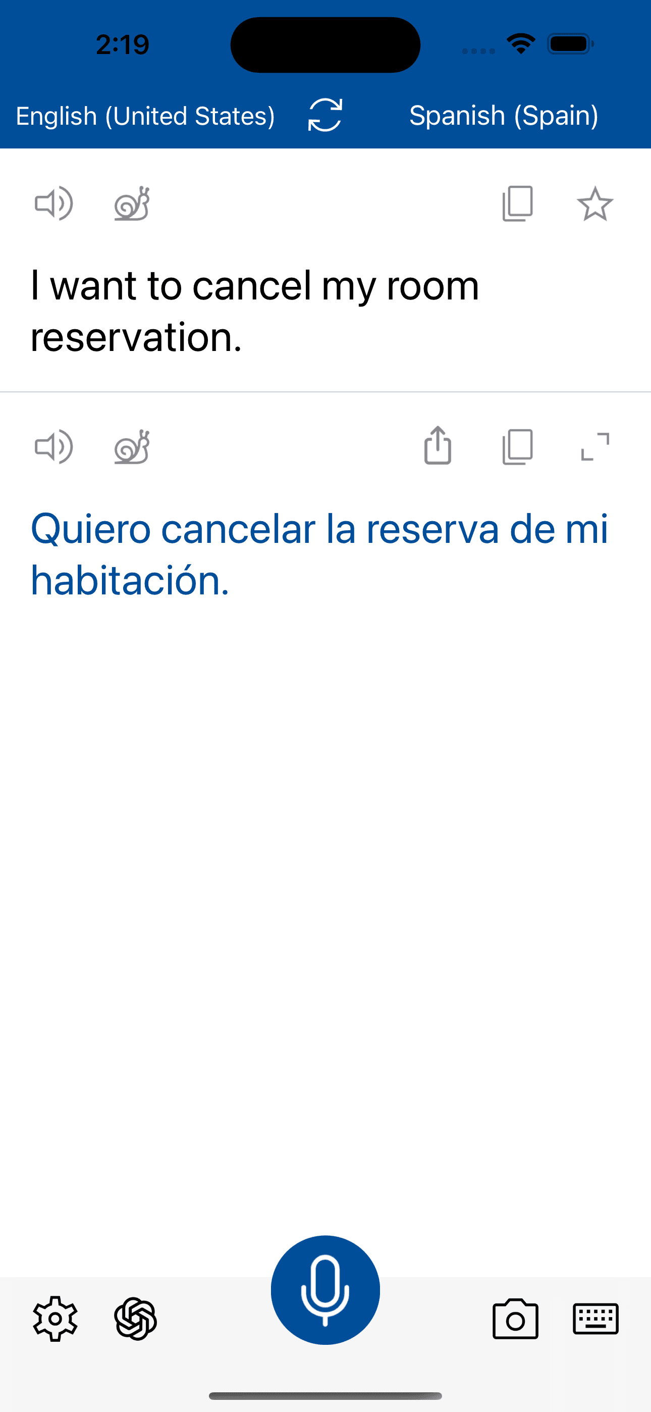 Instant Voice Translate screenshot 2