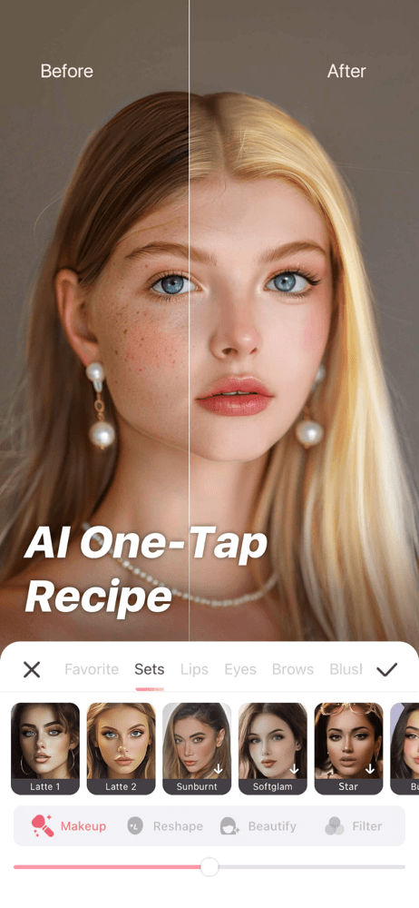 Perfect Me: AI Portrait Editor screenshot 2