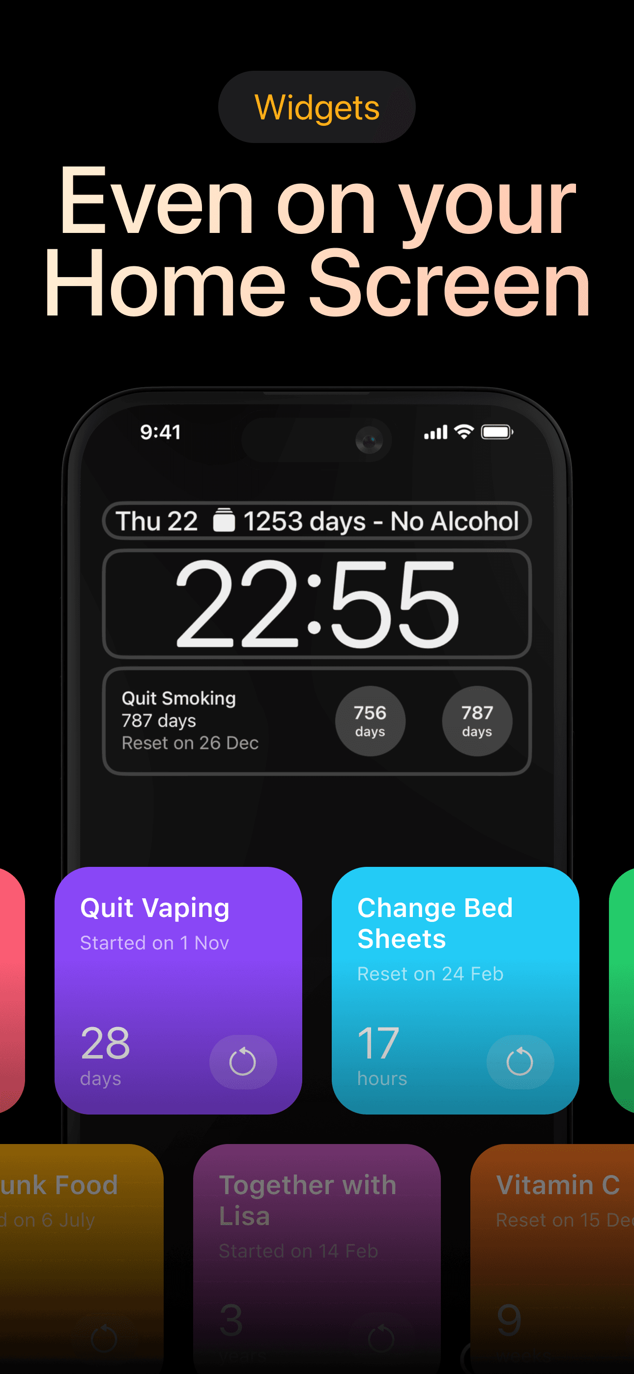 Days Since: Quit Habit Tracker screenshot 1