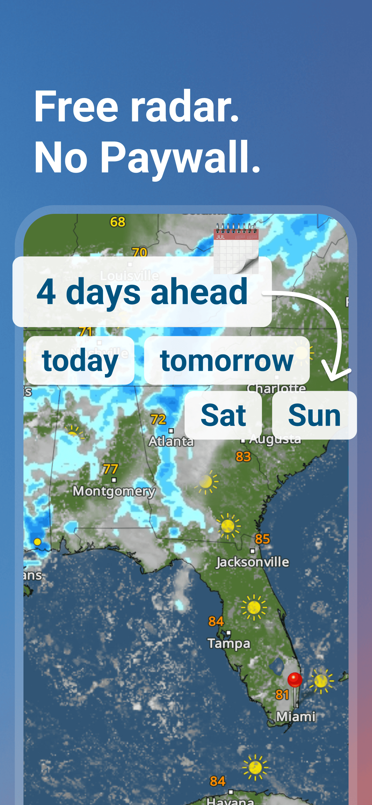 Weather & Radar screenshot 3