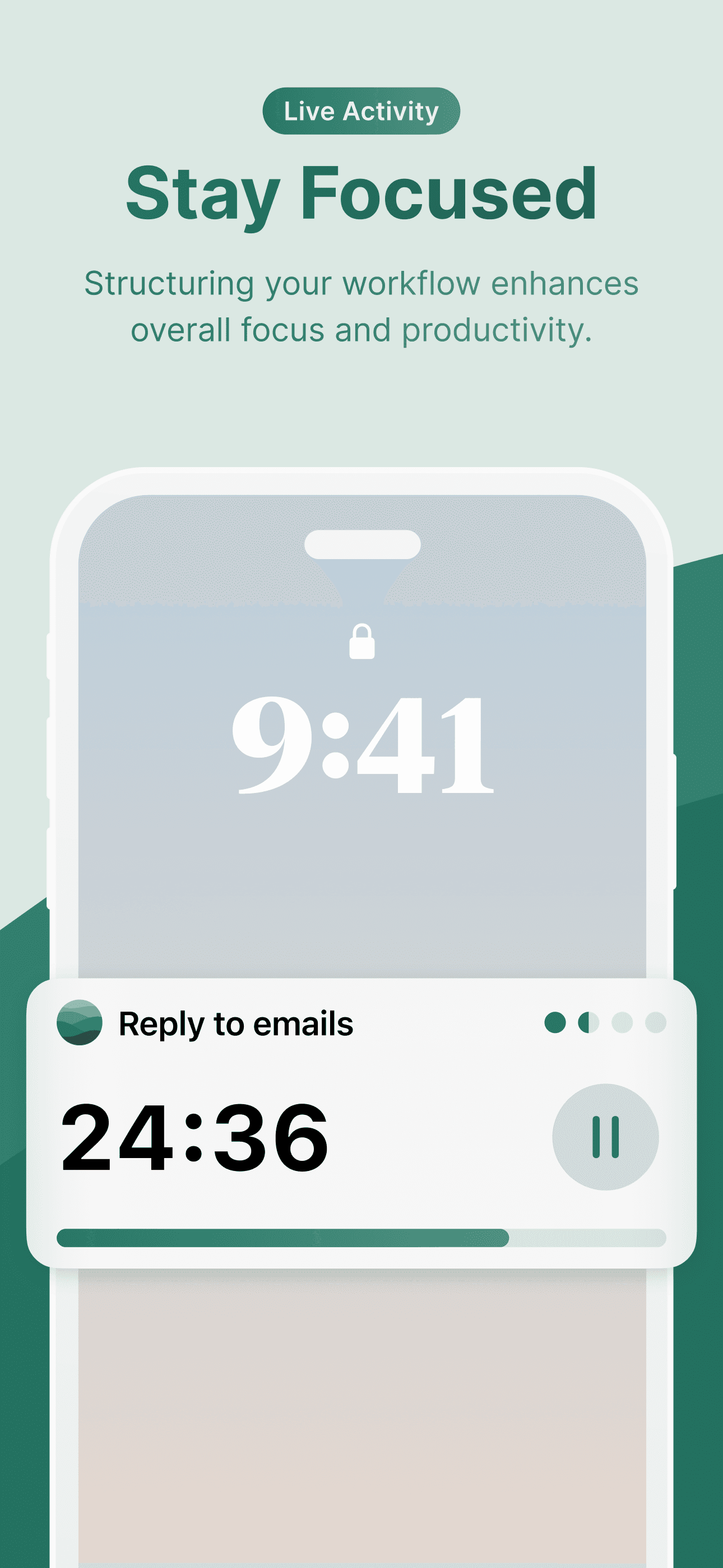 Flow: Focus & Pomodoro Timer screenshot 2