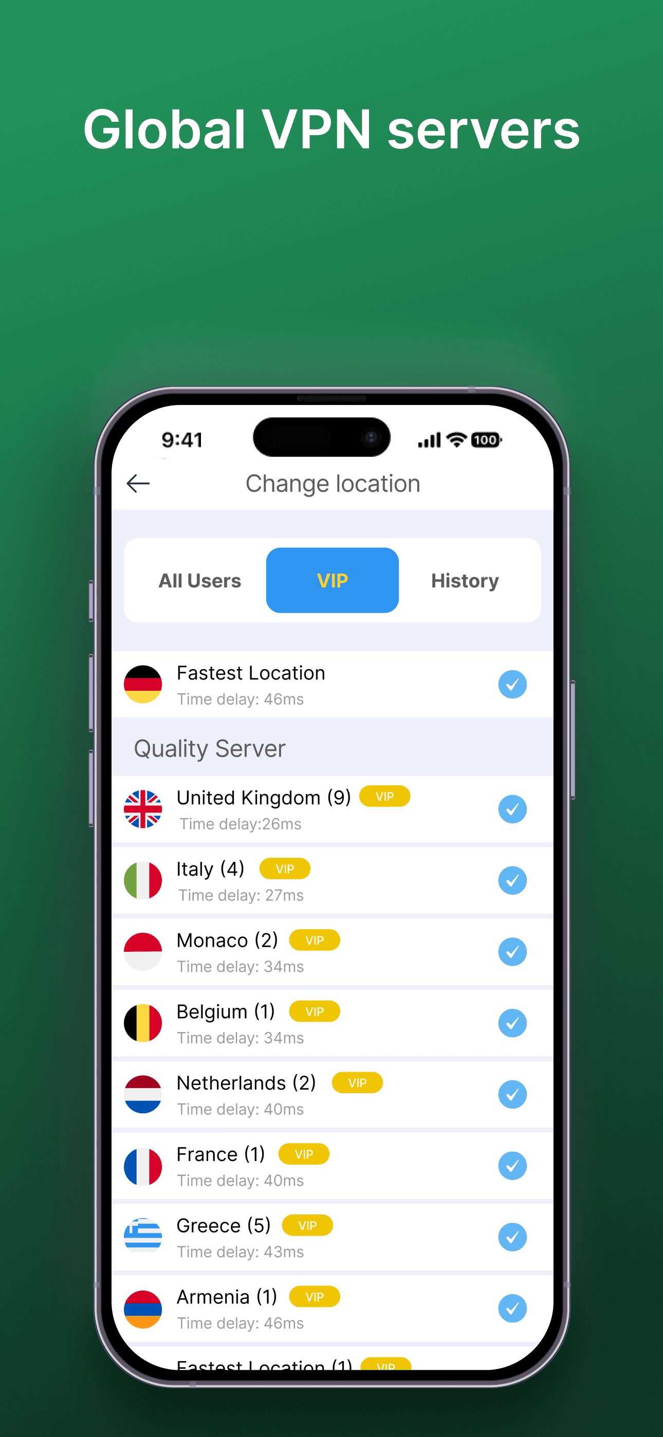 VPN - Fast VPN Proxy screenshot 3
