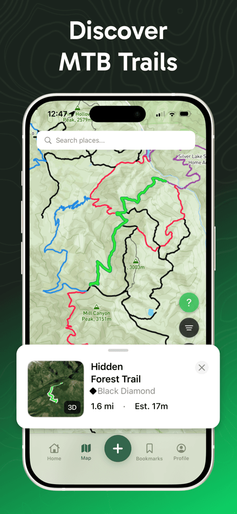 RidePal - MTB Trails & GPS screenshot 2
