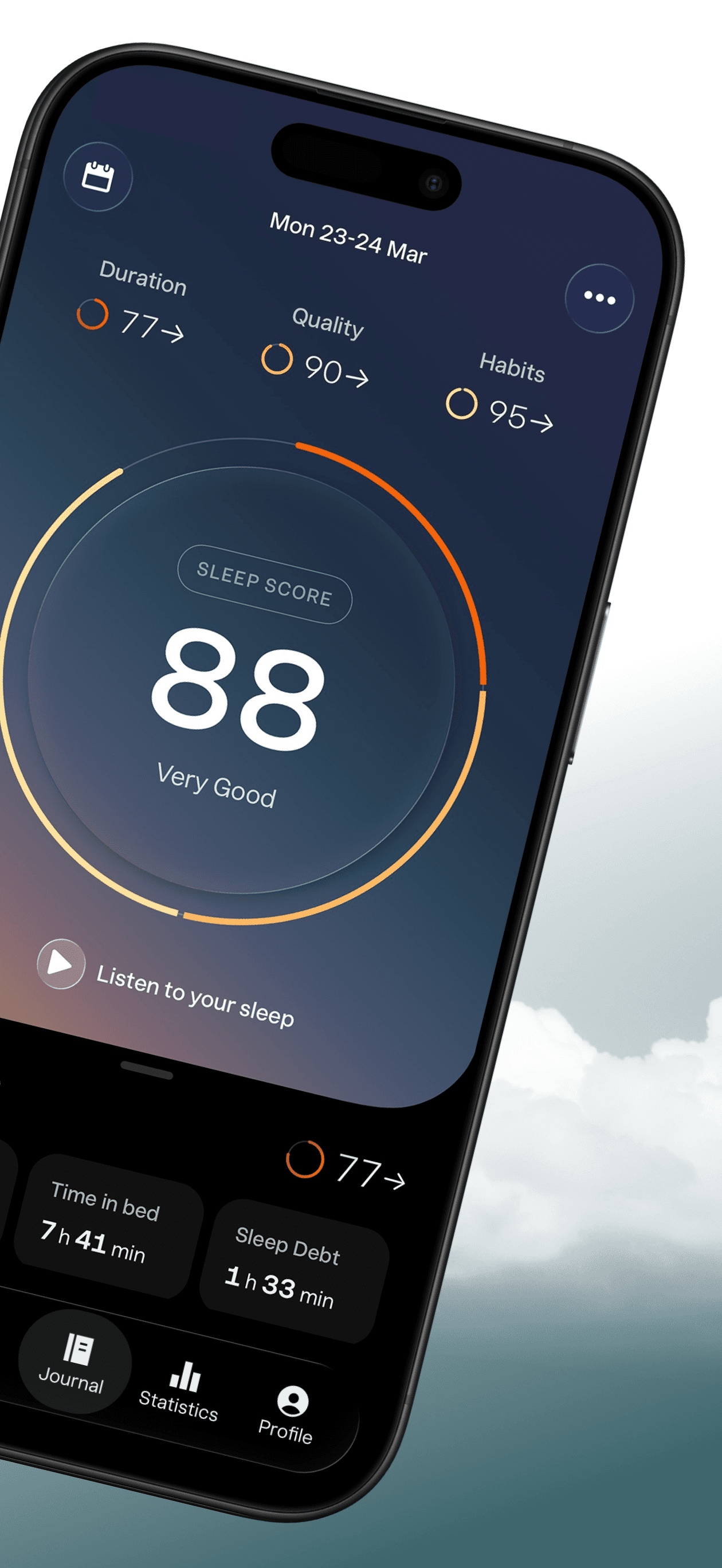 Sleep Cycle - Tracker & Sounds screenshot 2