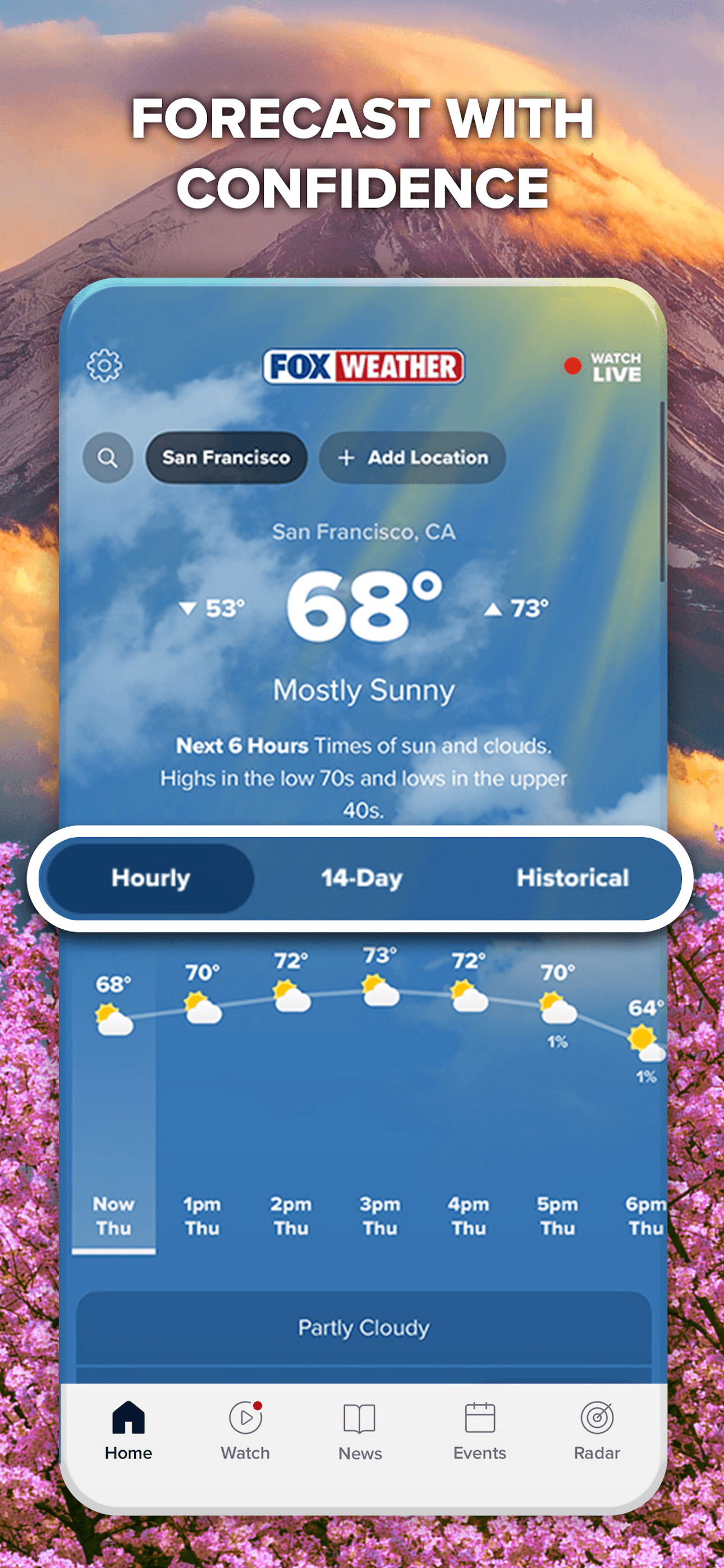 FOX Weather: Daily Forecasts screenshot 1