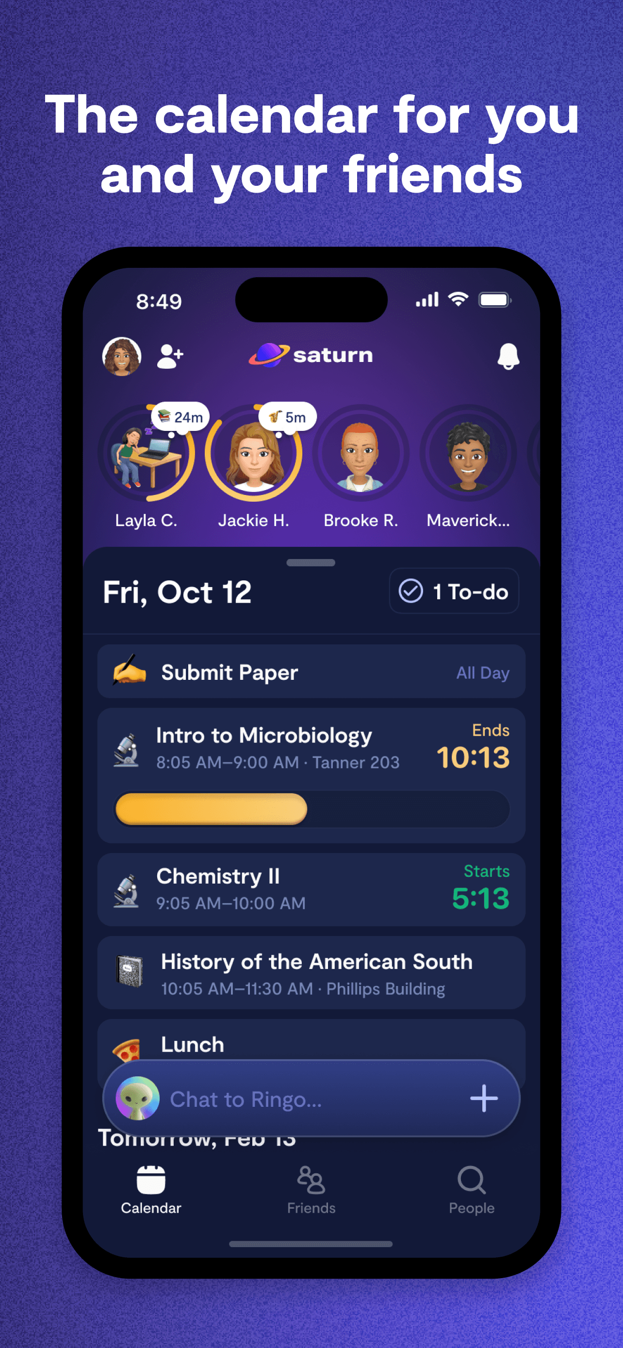 Saturn Calendar screenshot 1