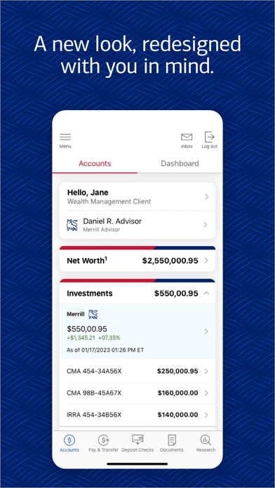 MyMerrill screenshot 1