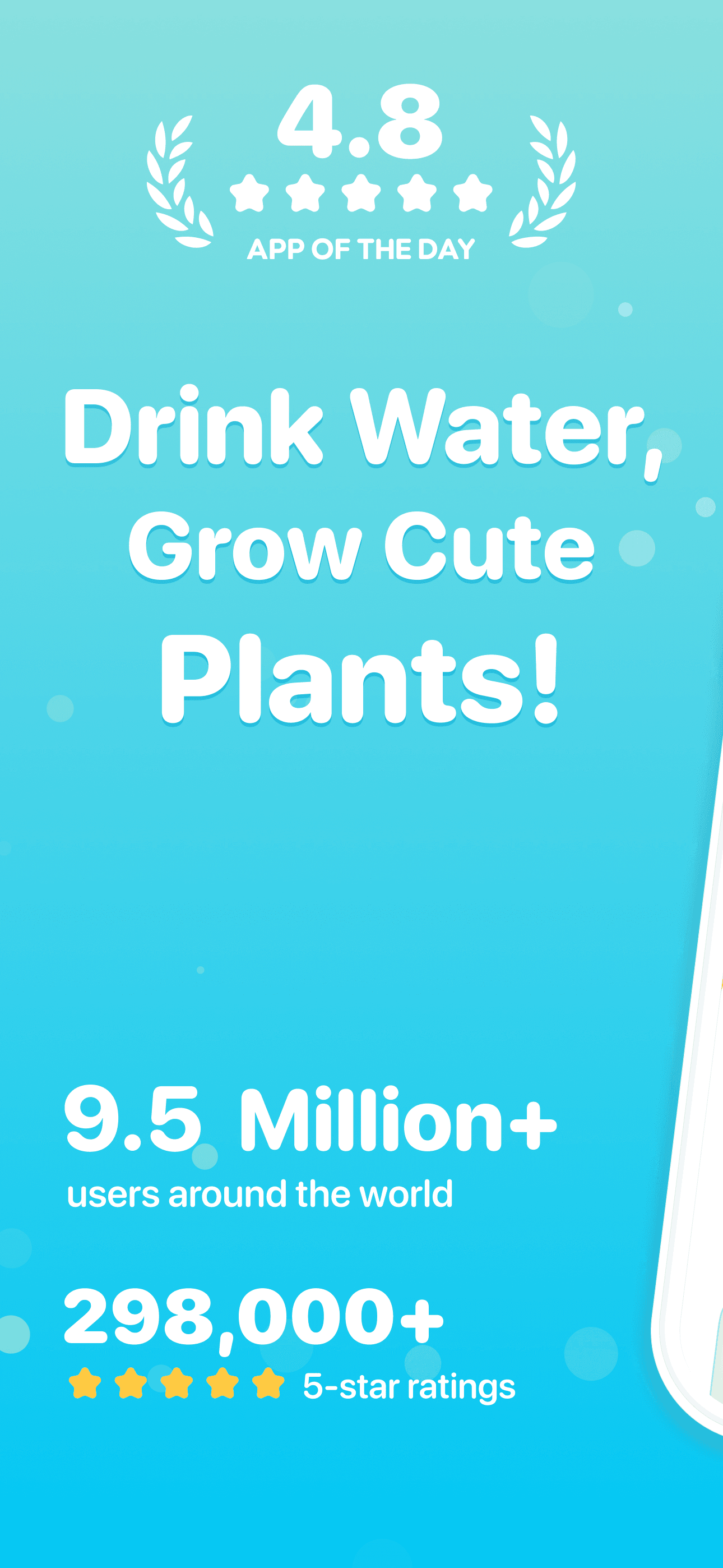 Plant Nanny Cute Water Tracker screenshot 1