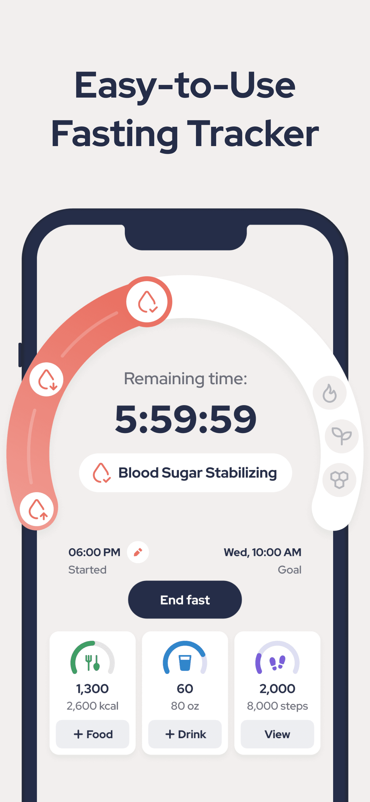 FastEasy: Intermittent Fasting screenshot 2