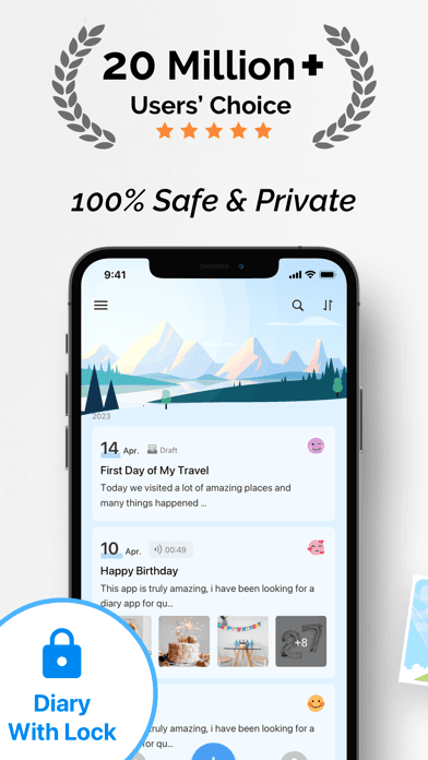 My Diary - Journal with Lock screenshot 1