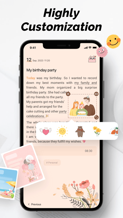 My Diary - Journal with Lock screenshot 2