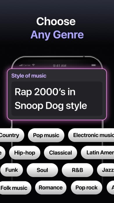 AI Song Music Generator: Muzio screenshot 3