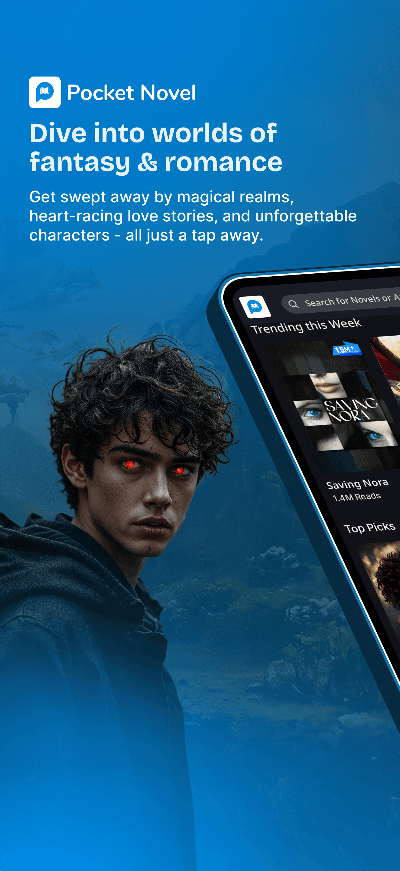 Pocket Novel screenshot 1
