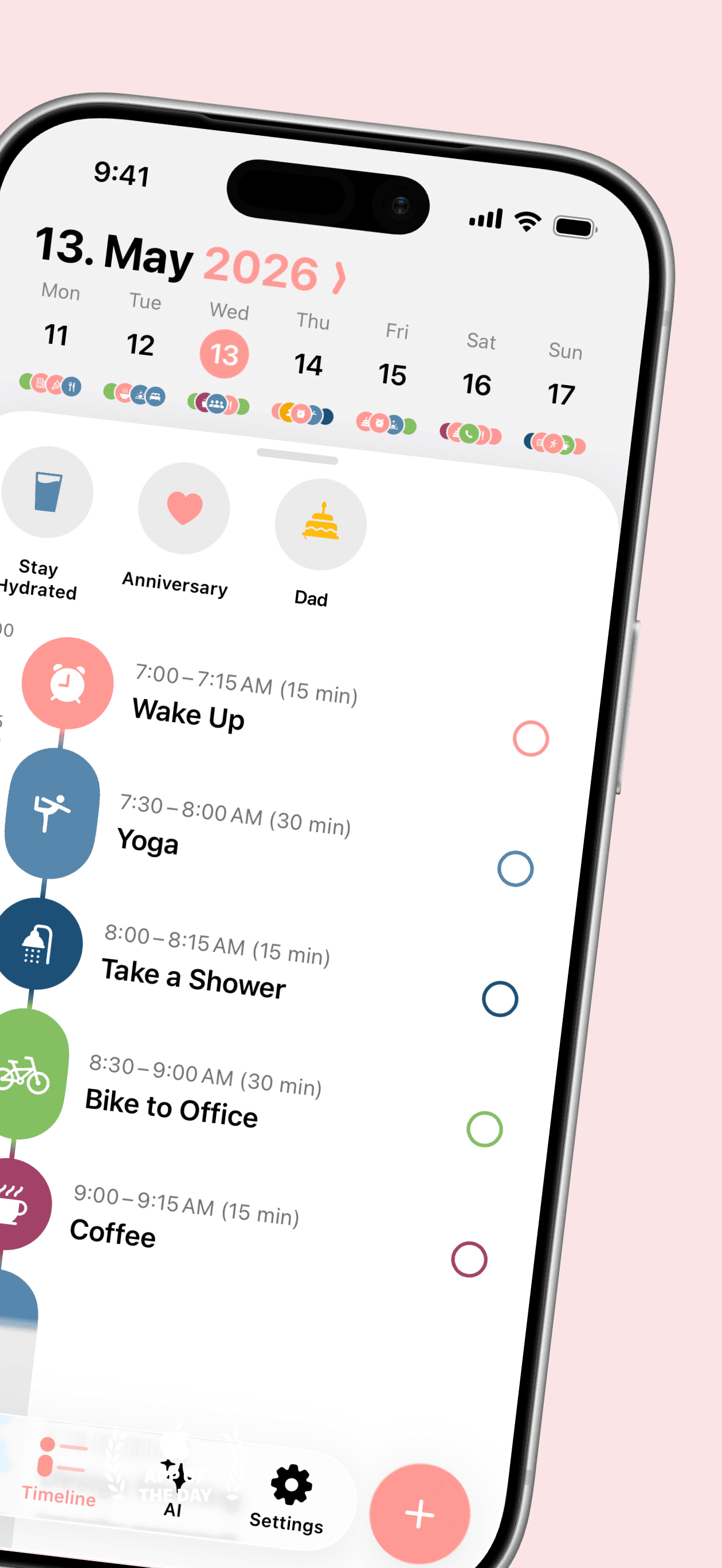 Structured: Daily Planner Todo screenshot 2
