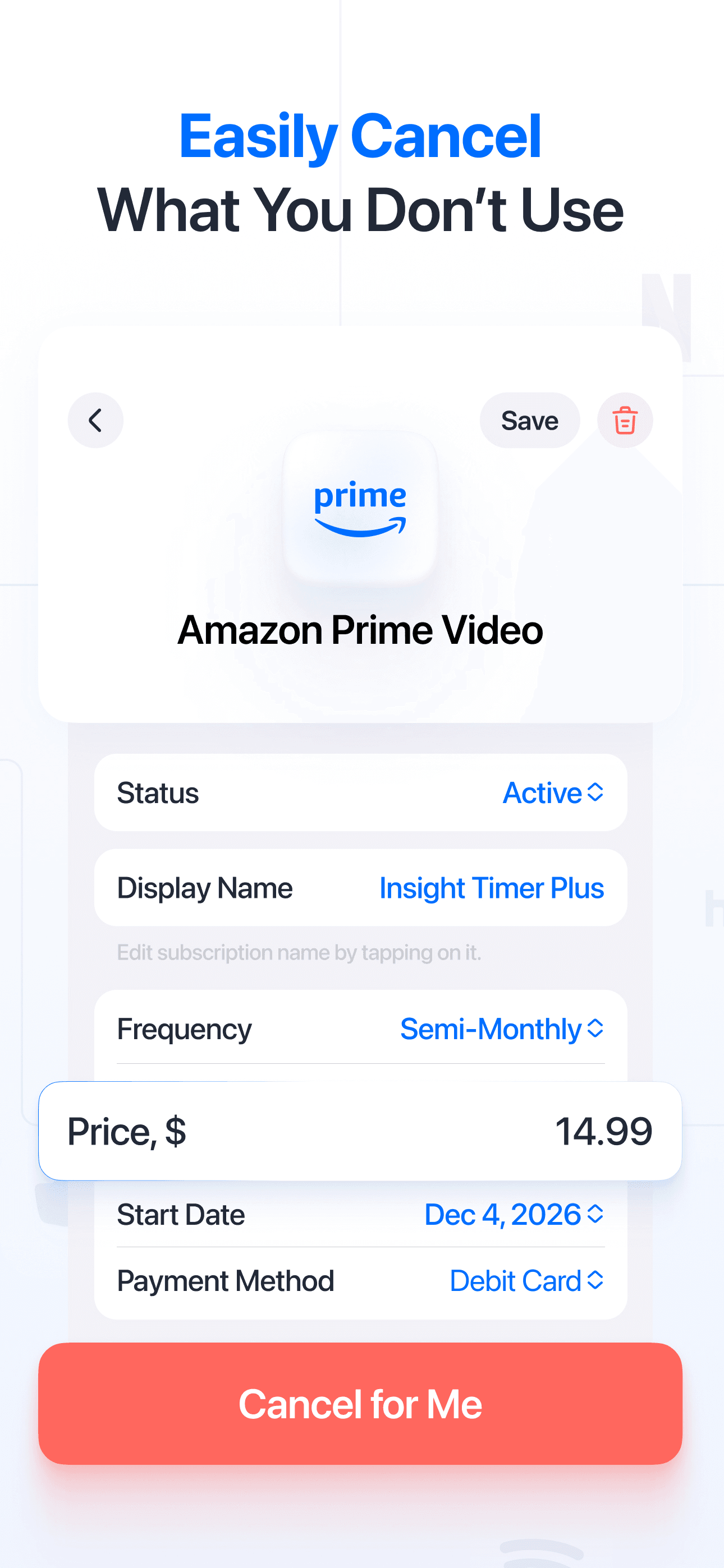 Feenko: Subscription Cancel screenshot 3