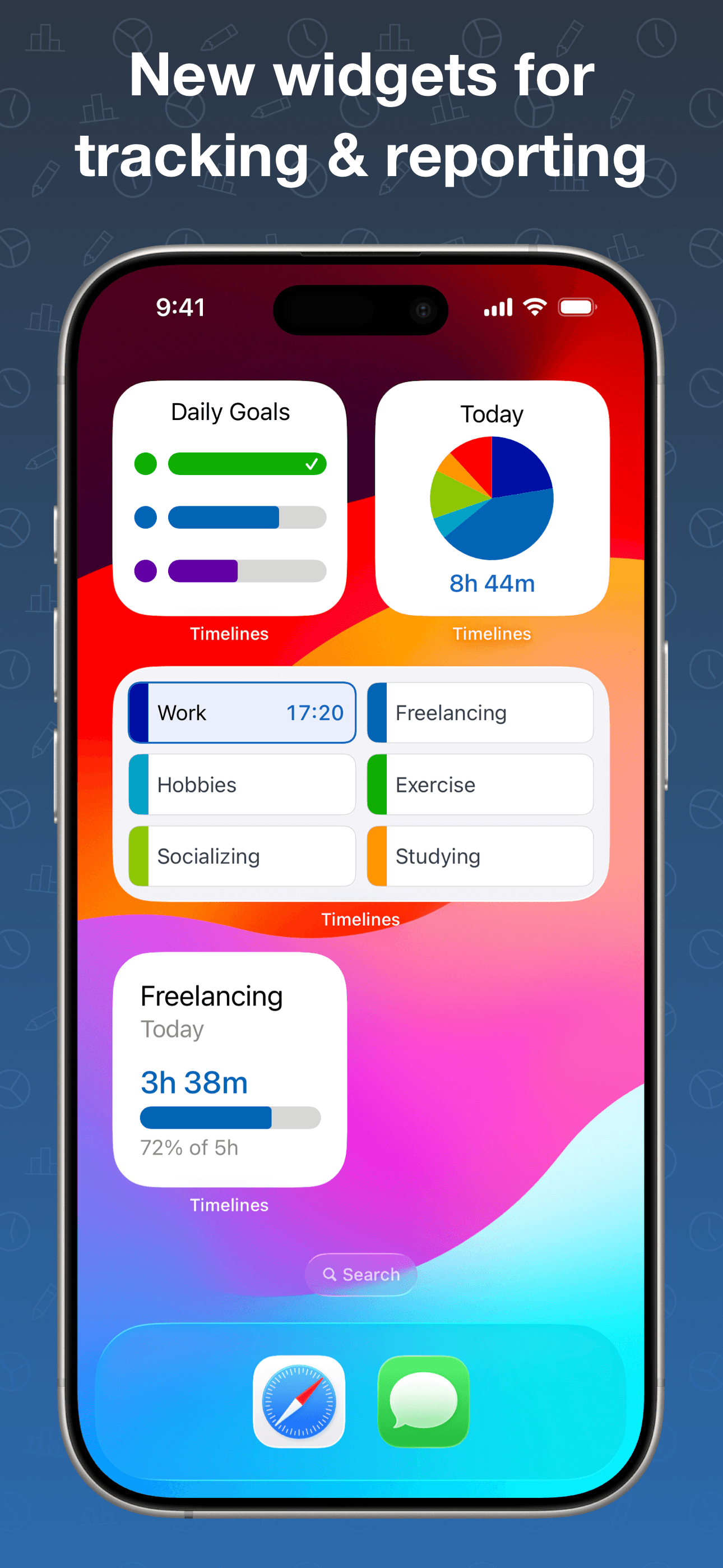 Timelines Time Tracking screenshot 3