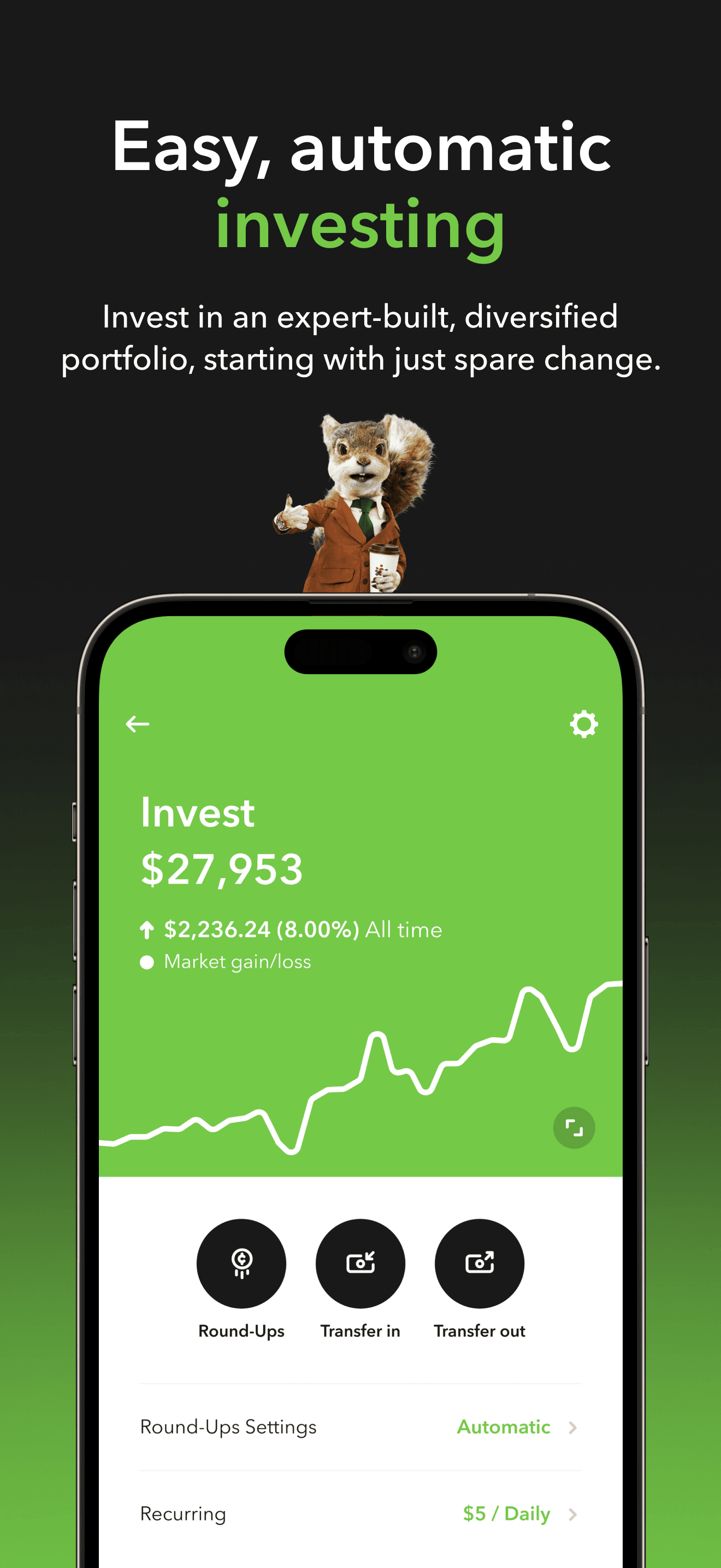 Acorns: Save & Invest Money screenshot 2