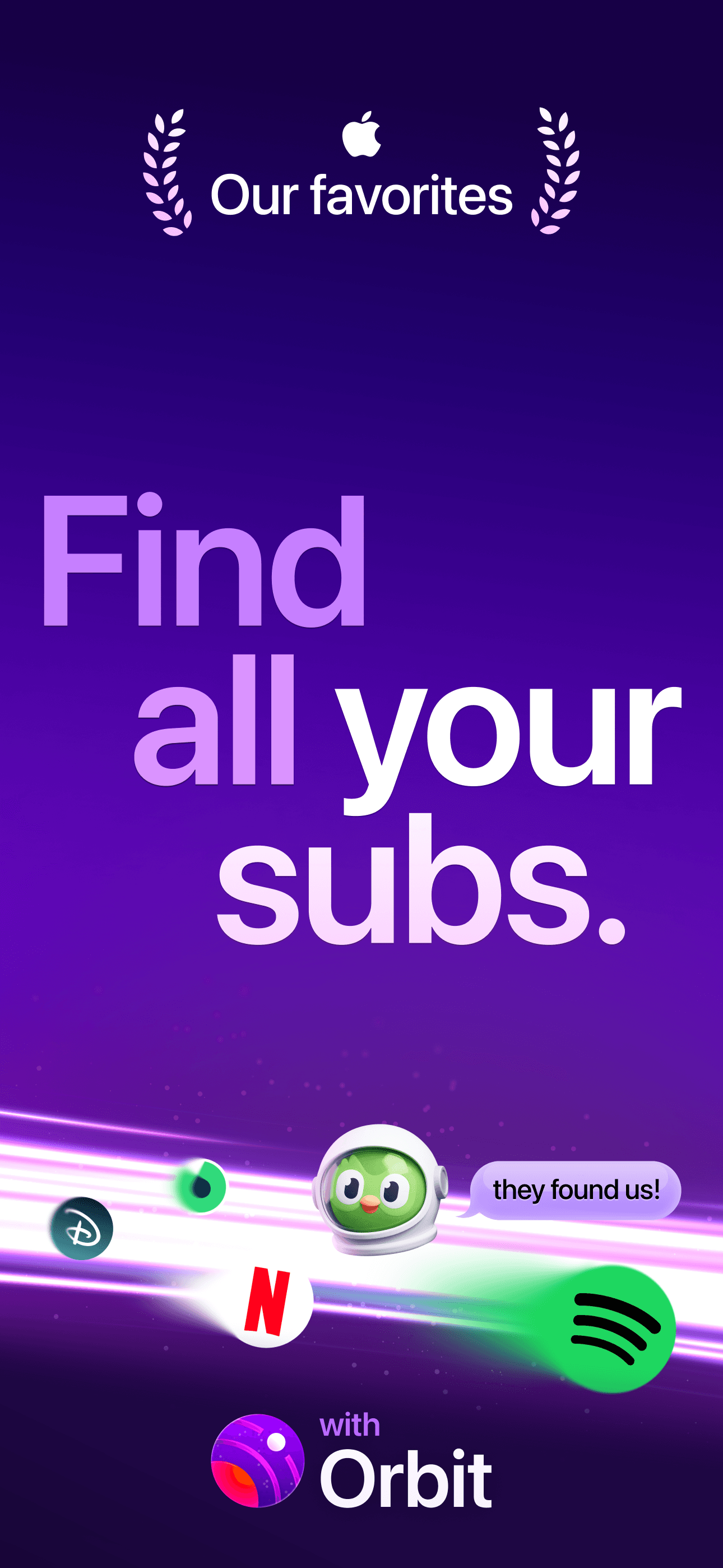 Subscription Manager: Orbit screenshot 1