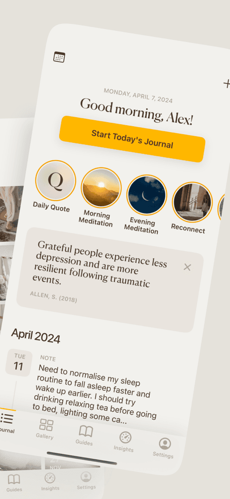 5 Minute Journal・Daily Diary screenshot 3