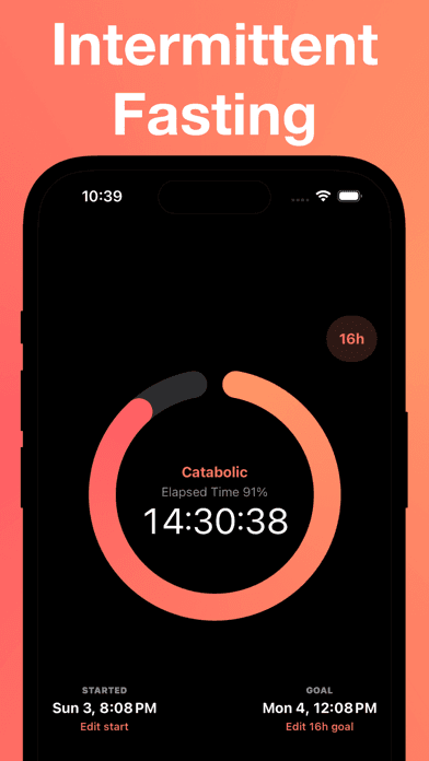 Intermittent Fasting Tracker: screenshot 1