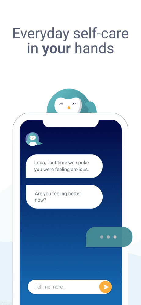 Wysa: Mental Wellbeing AI screenshot 2